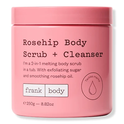 frank body Rosehip Body Scrub + Cleanser