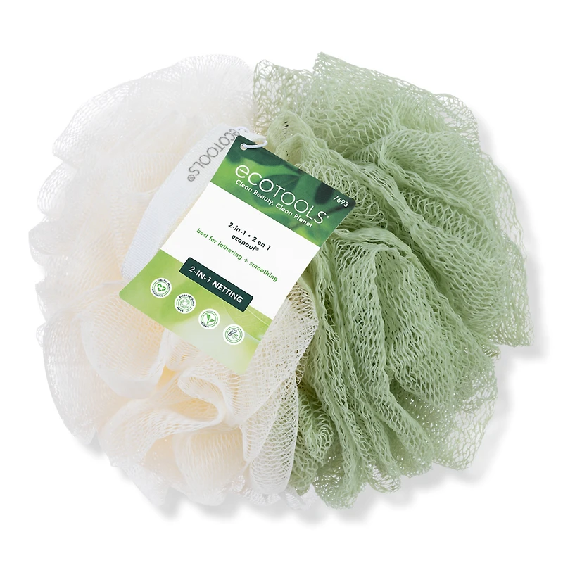 EcoTools 2-In-1 Lathering & Smoothing EcoPouf