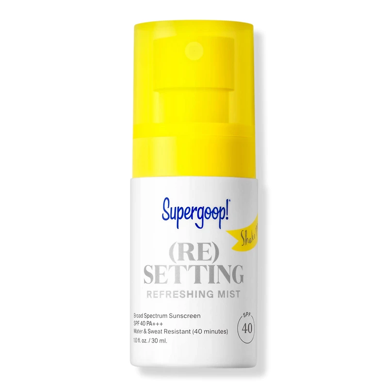 Supergoop! Mini (Re)Setting Refreshing Mist SPF 40 Sunscreen