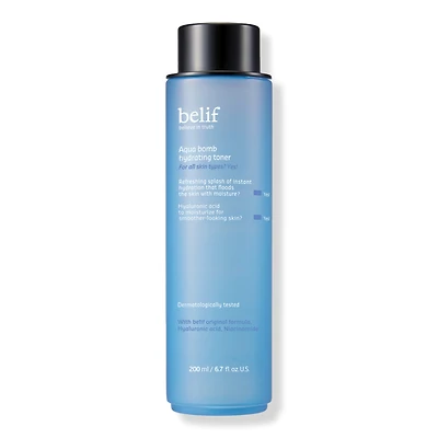 belif Aqua Bomb Hydrating Toner with Hyaluronic Acid