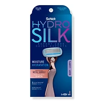 Schick Hydro Silk Rose Gold Metal Handle Razor
