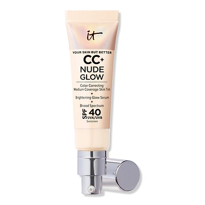 IT Cosmetics CC+ Nude Glow Lightweight Foundation + Serum with SPF 40