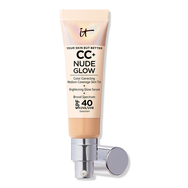 IT Cosmetics CC+ Nude Glow Lightweight Foundation + Serum with SPF 40