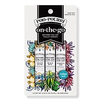 Poo~Pourri Wanderlust On-The-Go 3 Pack Before-You-Go Toilet Spray Travel Size Set