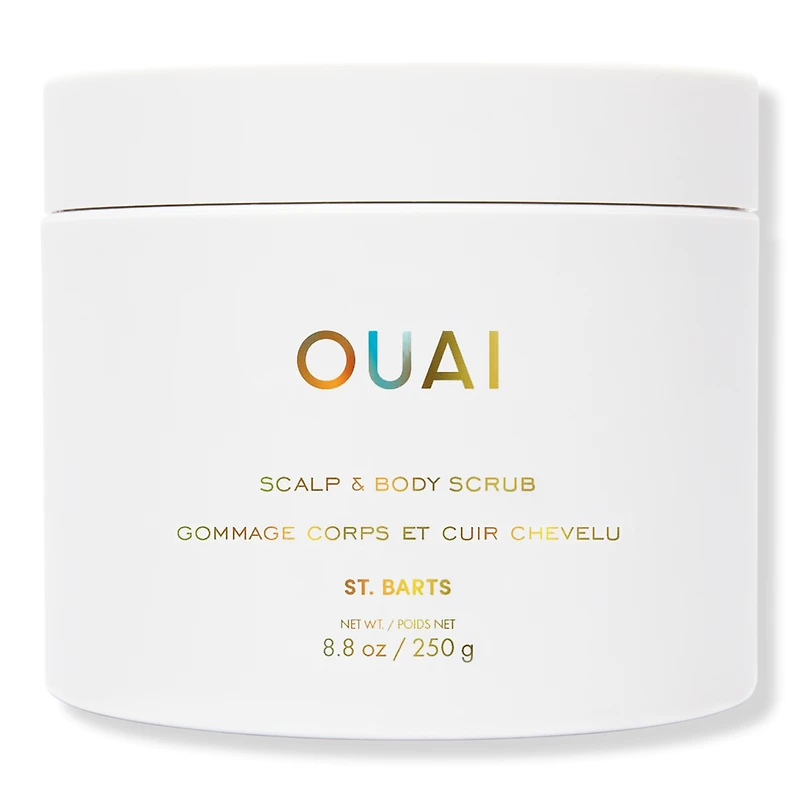 OUAI St. Barts Cleansing Scalp & Body Sugar Scrub - oz