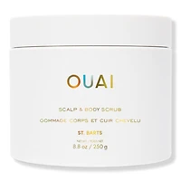 OUAI St. Barts Cleansing Scalp & Body Sugar Scrub - oz