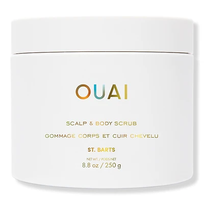 OUAI St. Barts Cleansing Scalp & Body Sugar Scrub