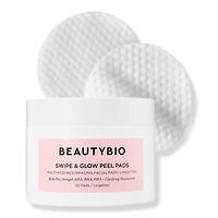 BeautyBio Swipe & Glow Peel Pads with AHA, BHA, PHA + Niacinamide