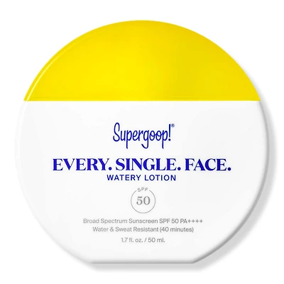 Supergoop! Every. Single. Face. Watery Lotion SPF 50 Sunscreen
