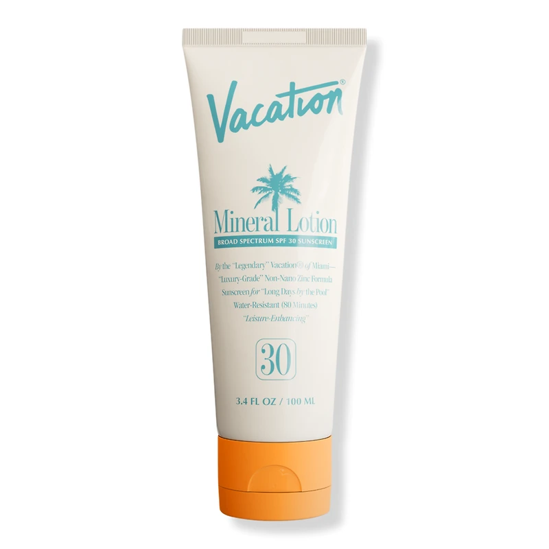 Vacation Mineral Lotion SPF 30 Sunscreen