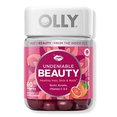 OLLY Undeniable Beauty Gummy Supplement with Biotin