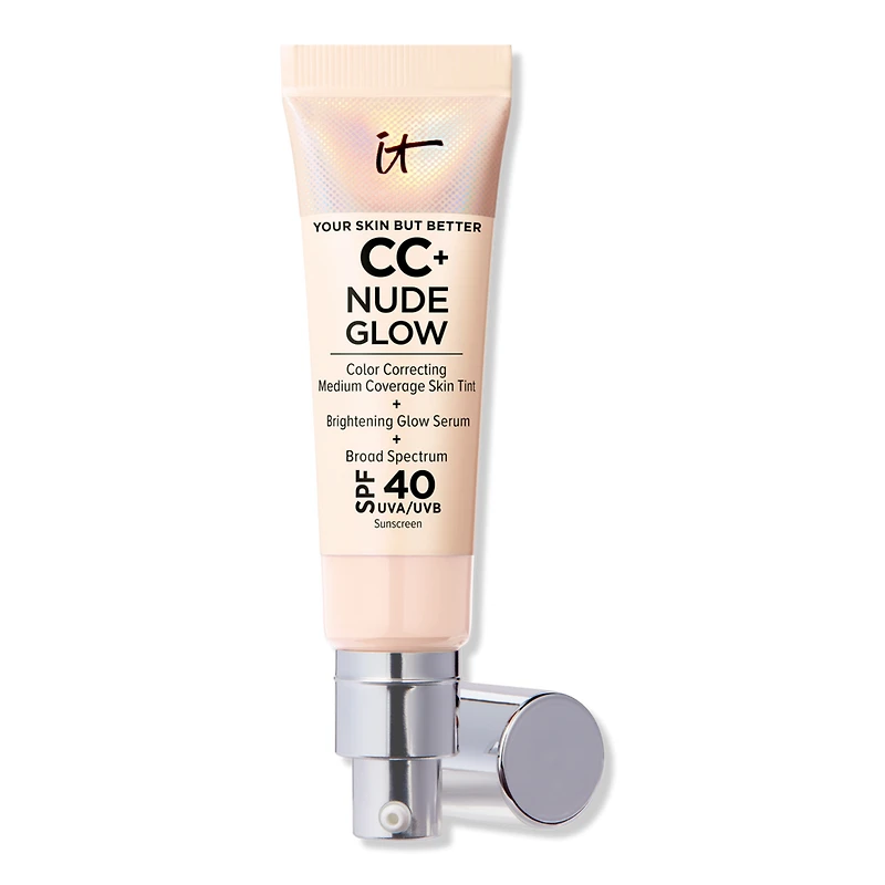 IT Cosmetics CC+ Nude Glow Lightweight Foundation + Serum with SPF 40