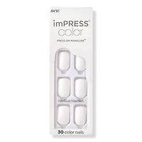 Kiss imPRESS Color Short Press-On Manicure Nails