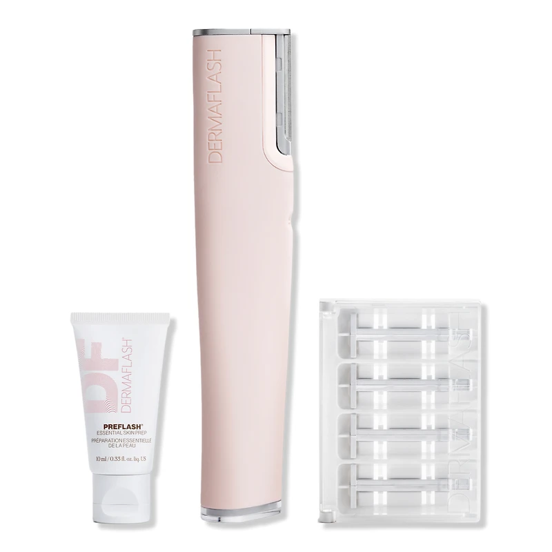 DERMAFLASH LUXE+ Advanced Sonic Dermaplaning + Peach Fuzz Removal