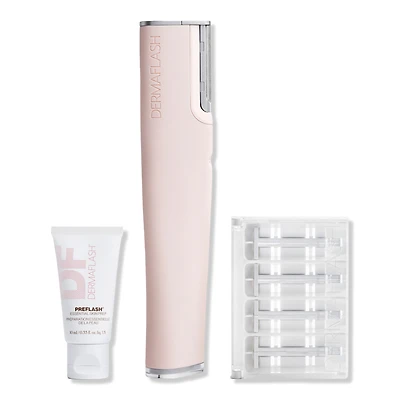 DERMAFLASH LUXE+ Advanced Sonic Dermaplaning + Peach Fuzz Removal