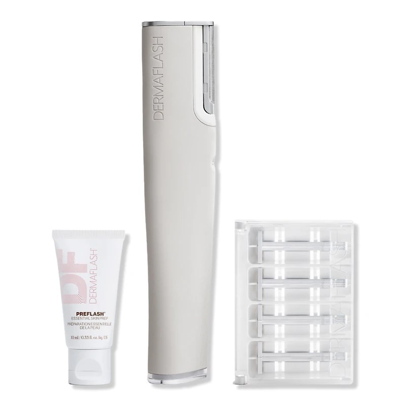 DERMAFLASH LUXE+ Advanced Sonic Dermaplaning + Peach Fuzz Removal