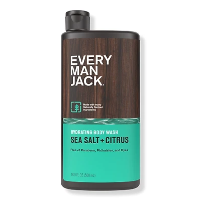 Every Man Jack Sea Salt + Citrus Men's Hydrating Body Wash