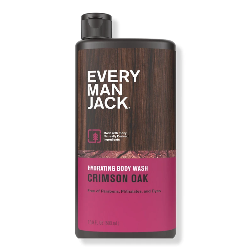 Every Man Jack Crimson Oak Men's Hydrating Body Wash
