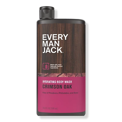 Every Man Jack Crimson Oak Men's Hydrating Body Wash