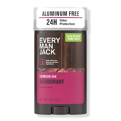 Every Man Jack Crimson Oak Men's Long-Lasting Deodorant