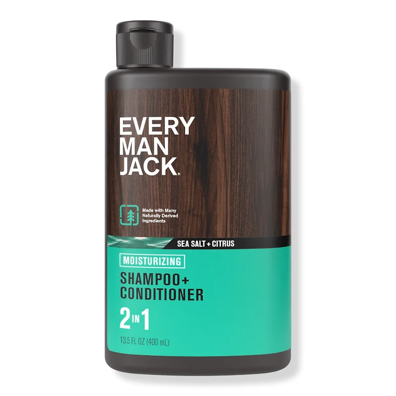 Every Man Jack Sea Salt Men's 2-in-1 Daily Shampoo + Conditioner