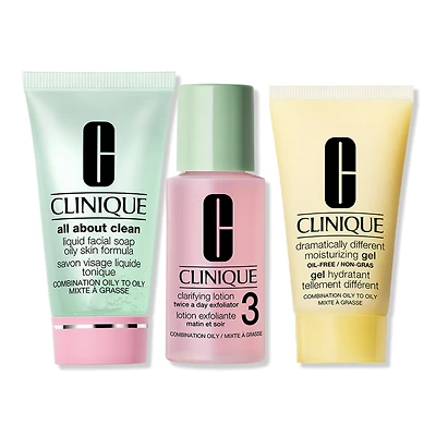 Clinique Skin School Supplies: Cleanser Refresher Course Set - Combination Oily