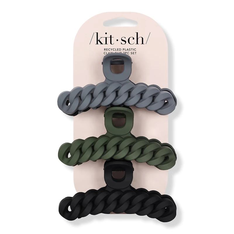 Kitsch Recycled Plastic Chain Claw Clip 