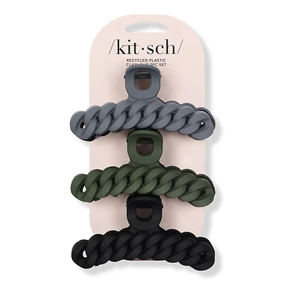 Kitsch Recycled Plastic Chain Claw Clip 