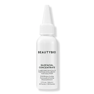 BeautyBio GLOfacial Concentrate with Salicylic Acid & Hyaluronic Acid
