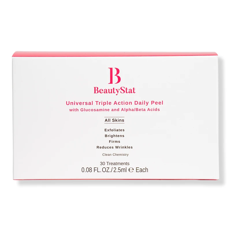 BeautyStat Cosmetics Triple Action One-Step Daily Exfoliating Peel Pad - ct