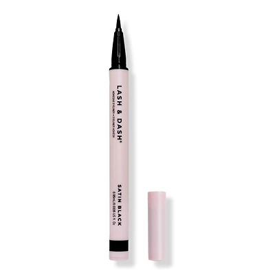 House of Lashes Felt Tip Lash & Dash Liner + Lash Adhesive, Black - Satin Black