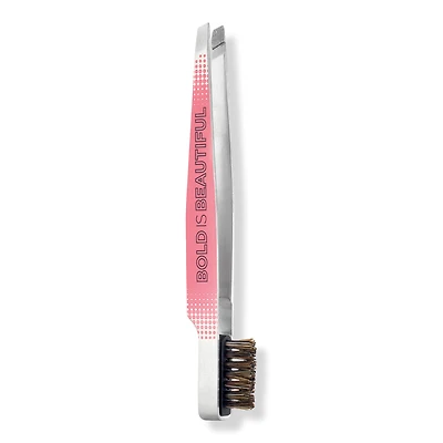 Benefit Cosmetics Bold is Beautiful Slant Tweezer & Brow Brush
