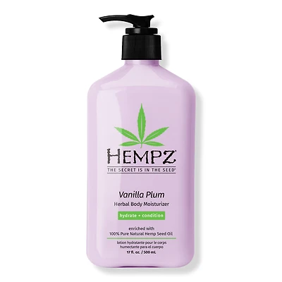 Hempz Limited Edition Vanilla Plum Herbal Body Moisturizer