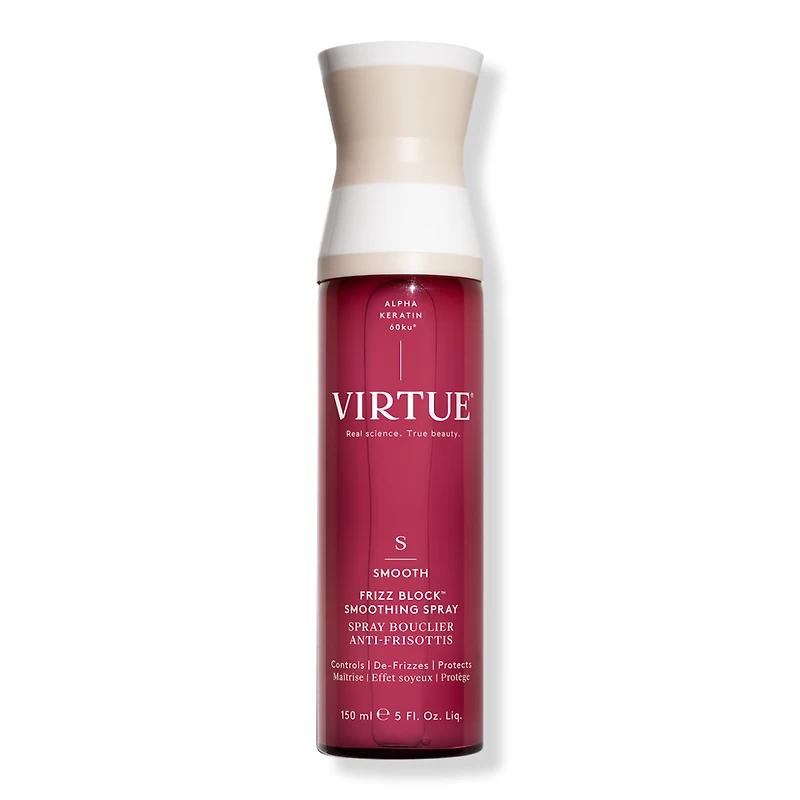 Virtue Frizz Block Humidity-Stopping Smoothing Spray - oz