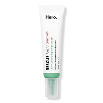 Hero Cosmetics Rescue Balm +Red Correct Post-Blemish Recovery Cream
