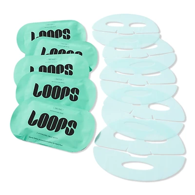 LOOPS Clean Slate Detoxifying Face Mask 5 Piece Set