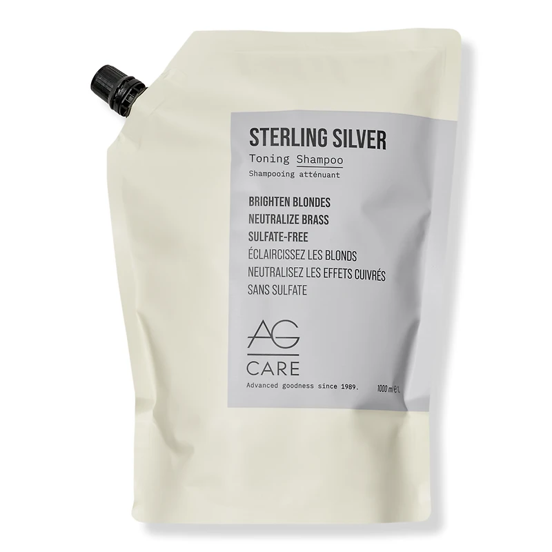 AG Care Sterling Silver Toning Shampoo - oz