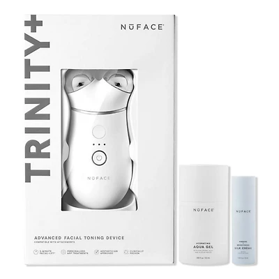 NuFACE TRINITY+ Smart Microcurrent Facial Toning Starter Kit