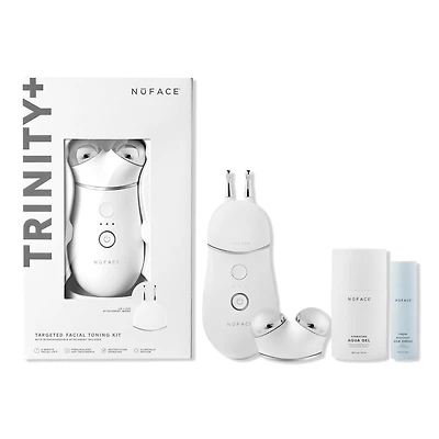 NuFACE TRINITY+ Advanced Facial Toning Microcurrent Kit + ELE Attachment