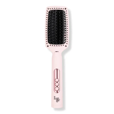 L'ange Le Vite Curve Ceramic Straightening Brush - Blush