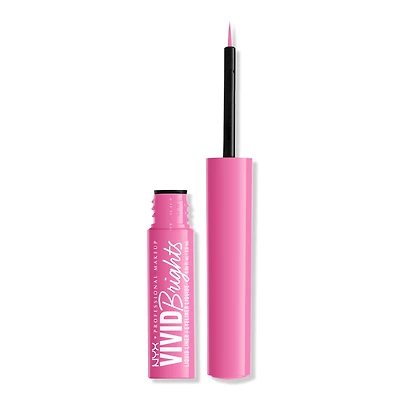 NYX Professional Makeup Vivid Brights Longwear Liquid Liner - Don't Pink Twice