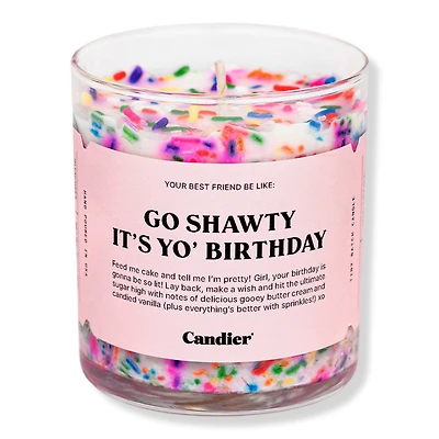 Candier Go Shawty It's Yo' Birthday Candle