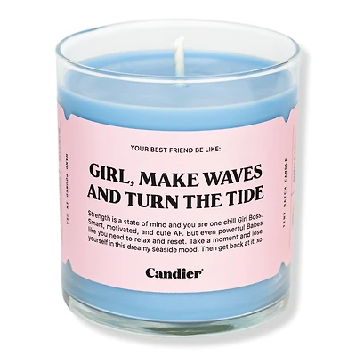Candier Girl, Make Waves And Turn The Tide Candle