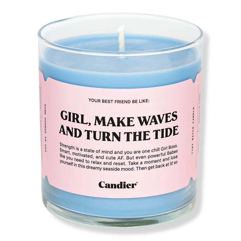 Candier Girl, Make Waves And Turn The Tide Candle