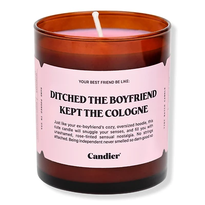 Candier Ditched The Boyfriend Kept The Cologne Candle