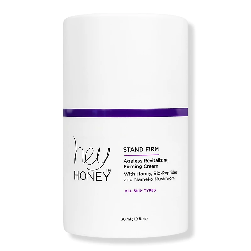 Hey Honey Stand Firm Argireline and Nemeko Mushroom Ageless Revitalizing Firming Cream