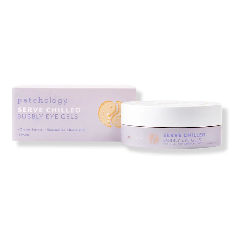 Patchology Serve Chilled Bubbly Brightening Eye Gels - pair