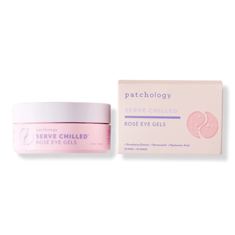 Patchology Serve Chilled Rose Hydrating Eye Gels - pair