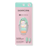 Dashing Diva Daisy Morning Glaze Semi-Cured Gel Art
