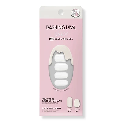 Dashing Diva Swiss Alps Glaze Semi-Cured Gel Art